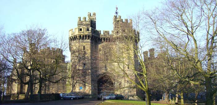 Lancaster castle is one of the locations that was featured in the GUIDE tourist system.